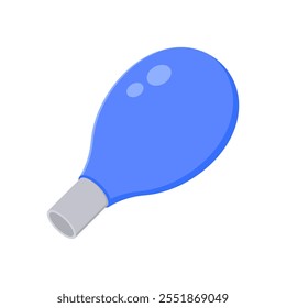Pipet Bulb Flat Icon, Vector illustration