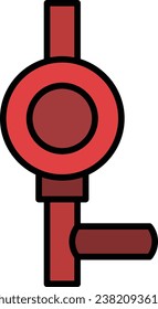Icono vectorial de la bombilla de la pipeta. Se puede usar para imprimir, móviles y aplicaciones web.