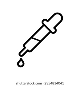 Pipette free medical and laboratory icon vector design illustration