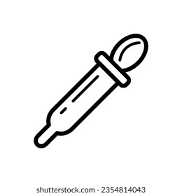 Pipette free medical and laboratory icon vector design illustration