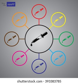 Pipette icon