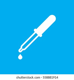pipette icon illustration isolated vector sign symbol