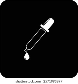 pipette icon , laboratory icon vector