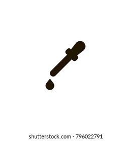 pipette icon. sign design