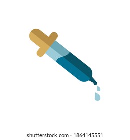 Pipette icon. Simple element from pharmacy collection. Creative Pipette icon for web design, templates, infographics and more