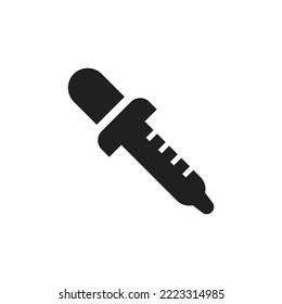 pipette icon vector design illustration