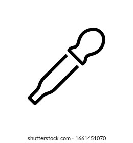 Pipette icon vector design trendy