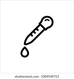 Vektordesign-Trendsetter für Pipette-Icon