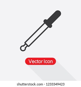Pipette Icon Vector Illustration Eps10