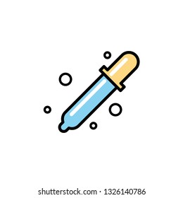 pipette for medic icon