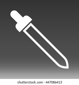 Pipette Vector Icon Illustration