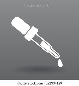 Pipette vector illustration