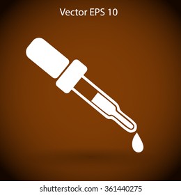 Pipette vector illustration