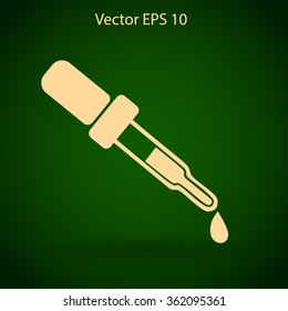 Pipette vector illustration