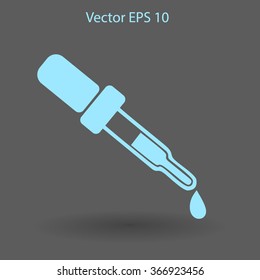 Pipette vector illustration
