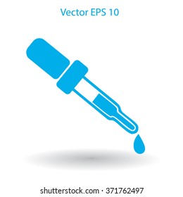 Pipette vector illustration
