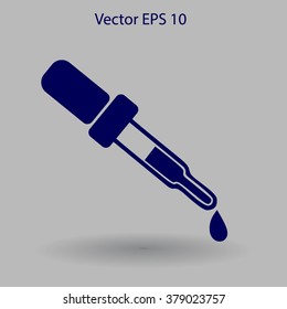 Pipette vector illustration