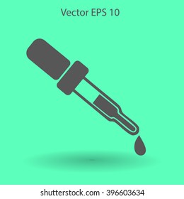 Pipette vector illustration
