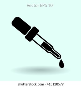 Pipette vector illustration