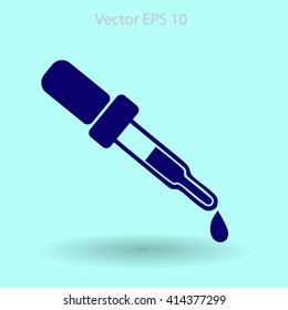 Pipette vector illustration