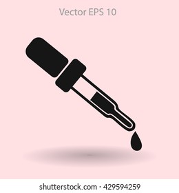 Pipette vector illustration