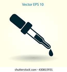 Pipette vector illustration