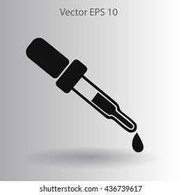 Pipette vector illustration