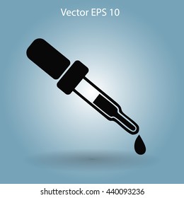 Pipette vector illustration