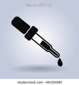 Pipette vector illustration