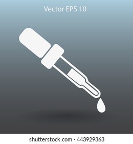Pipette vector illustration