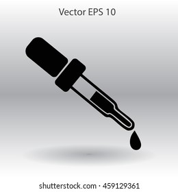 Pipette vector illustration