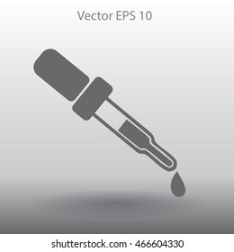 Pipette vector illustration