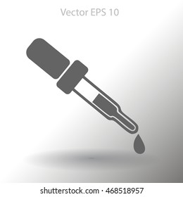 Pipette vector illustration