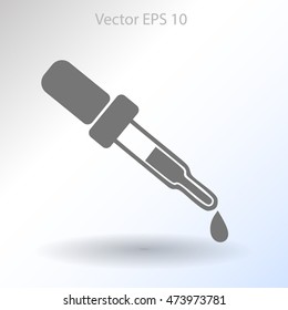 Pipette vector illustration