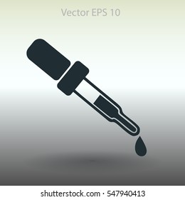 Pipette vector illustration