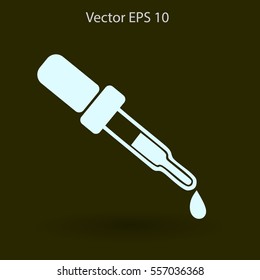 Pipette vector illustration