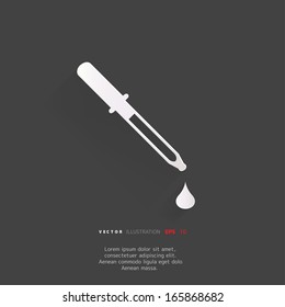 Pipette web icon