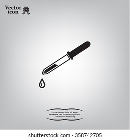 Pipette web icon