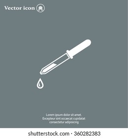 Pipette web icon