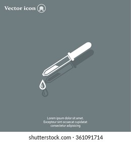 Pipette web icon