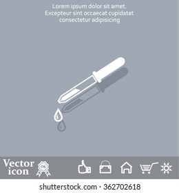 Pipette web icon