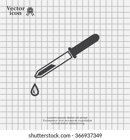 Pipette web icon