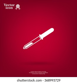 Pipette web icon