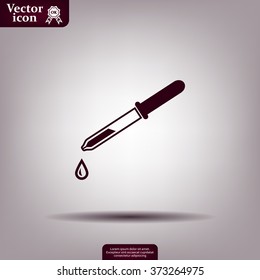 Pipette web icon