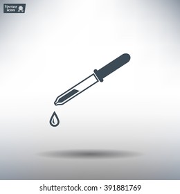 Pipette web icon