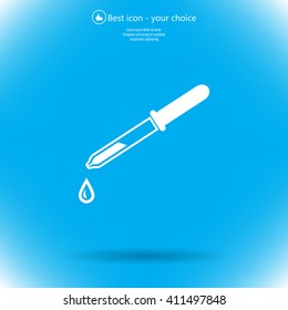 Pipette web icon