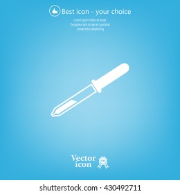 Pipette web icon