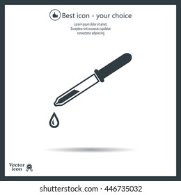 Pipette web icon