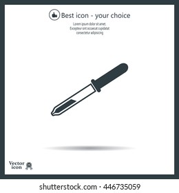Pipette web icon