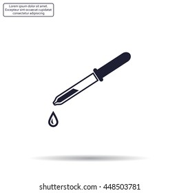 Pipette web icon